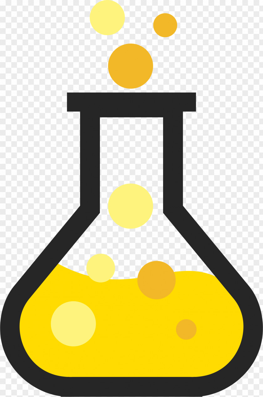 Science Chemistry Erlenmeyer Flask Laboratory Flasks Clip Art PNG